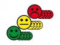 Magnetische smileys 5cm