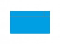 Scrum whiteboard magneet - Groot (blauw)
