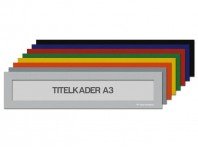 Magnetische titelkader A3